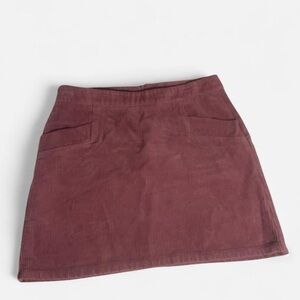 a.n.a Corduroy Mini Skirt in Dusty Rose